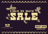 Cinco de Mayo Stickers Postcard