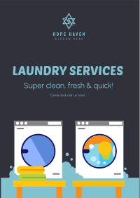 Laundry Services Flyer