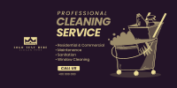 Cleaning Professionals Twitter Post