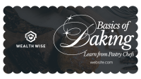 Basics of Baking Facebook Event Cover Image Preview