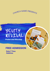 Church Youth Revival Flyer