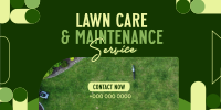 Lawn Care Services Twitter Post