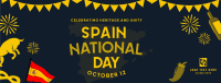 Celebrating Spanish Heritage and Unity Facebook Cover Design