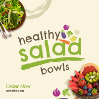 Salad Bowls Special Instagram Post Design