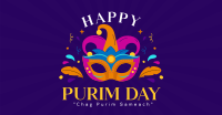 Purim Celebration Event Facebook Ad