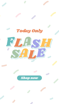 Flash Sale Multicolor Instagram Story