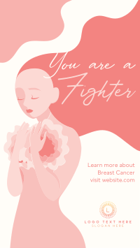 Breast Awareness Fighter Facebook Story