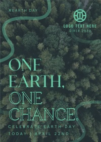 One Earth Poster