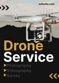 Drone Services Available Poster