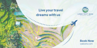 Your Travel Dreams Twitter Post