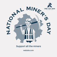 Miner's Day Instagram Post example 4