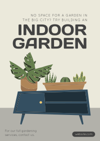 Indoor Garden Poster