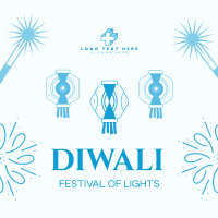 Diwali Festival Instagram Post Design