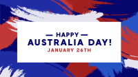 Australia Day Paint Zoom Background