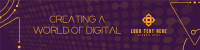 Digital Minimal Tech LinkedIn Banner Image Preview