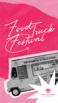 Food Truck Festival Instagram Story