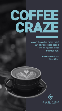 Cafe Craze Facebook Story