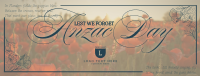 Elegant Anzac Day Facebook Cover