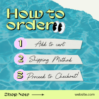 Order Online Quirky Instagram Post