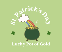 Lucky Pot of Gold Facebook Post