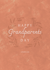 Elegant Classic Grandparent's Day Flyer Image Preview