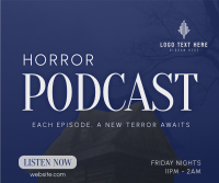 Horror Podcast Facebook Post