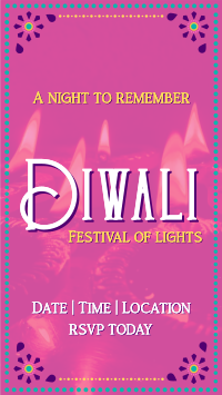 Festive Diwali Event Facebook Story