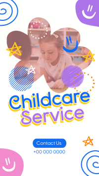 Doodle Childcare Service Facebook Story