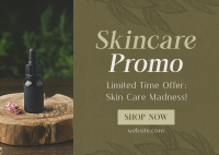 Skincare Promo CBD  Postcard