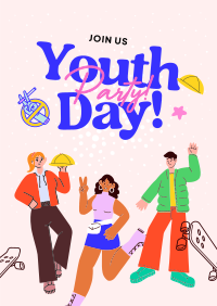 Youth Day Celebration Poster