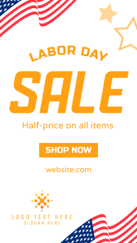 Labor Day Sale Instagram Reel Image Preview