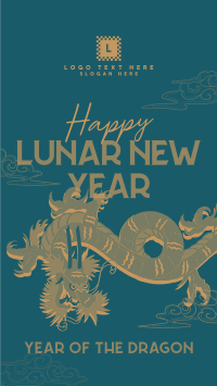 Lunar Year Chinese Dragon YouTube Short