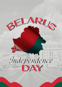 Belarus Independence Day Poster