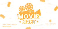 Movie Night Tickets Twitter Post