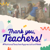 Teacher Week Greeting Instagram Post Design