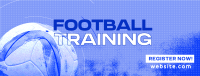 Textured Pro Football Training Facebook Cover Image Preview