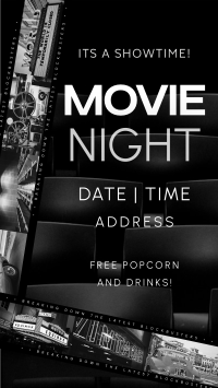 Movie Night Facebook Story