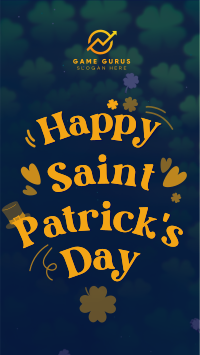 Saint Patricks Greetings Facebook Story