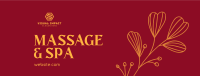 Special Massage Facebook Cover