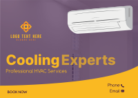 Cooling Experts Postcard