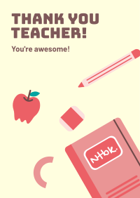 Teacher Appreciation Flyer