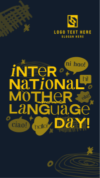 Doodle International Mother Language Day TikTok Video