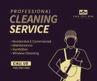 Janitorial Cleaning Facebook Post