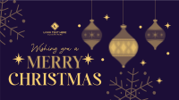 Christmas Decorative  Ornaments Animation