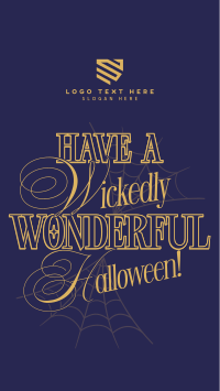 Wonderful Halloween Quotes Instagram Reel Design