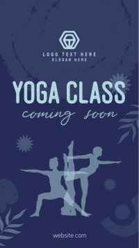 Yoga Class Coming Soon Instagram Reel Design