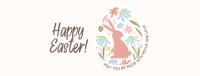 Fun Easter Bunny Facebook Cover