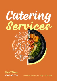 Food Catering Services Poster