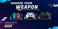 Choose your weapon Twitter Post