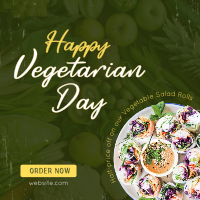 Vegetarian Delights Instagram Post Design